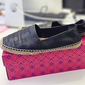 Tory Burch leather Espidralles